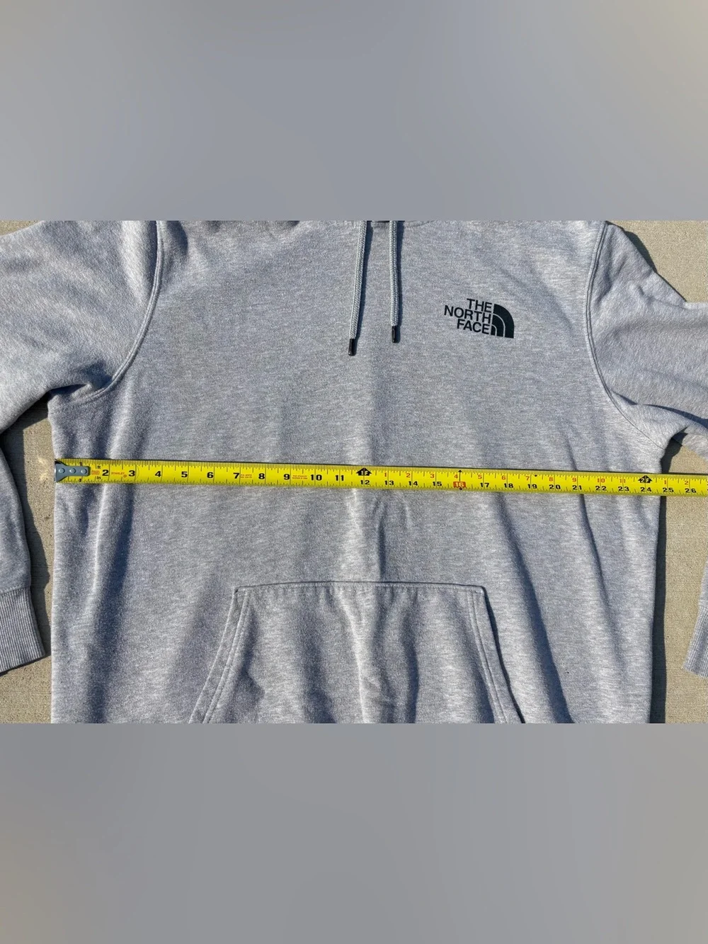 The North Face light gray